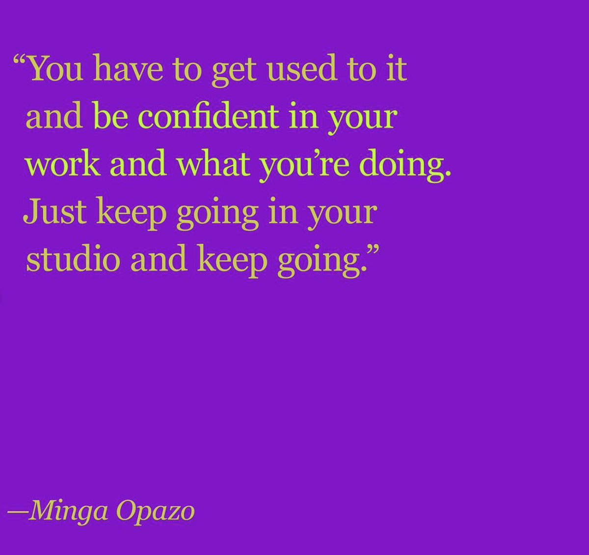 Minga Opazo told me more about her process and research, as well as dealing with rejection, for my latest @thecreativeindp thecreativeindependent.com/people/textile…