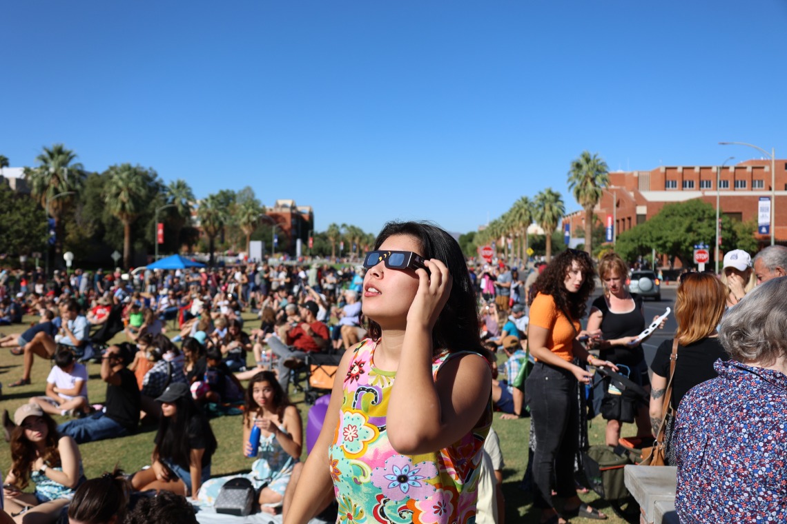 We can't think of a better place in Tucson to enjoy the solar eclipse than Flandrau Science Center & Planetarium. Before Monday's viewing party, did you know they're also hosting an eclipse-related event Saturday night? Check it out flandrau.org/event-categori…