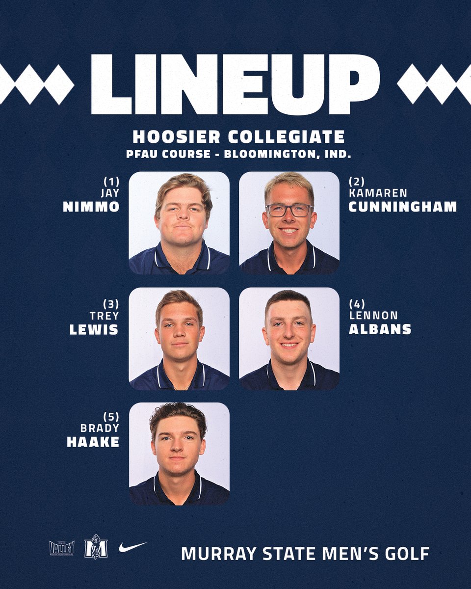 Racers ready for 36 today at the Hoosier Collegiate. ⛳️ 🔗Preview: t.ly/jXK5J 🔗Live Scoring: t.ly/ZIsgM #GoRacers 🏇