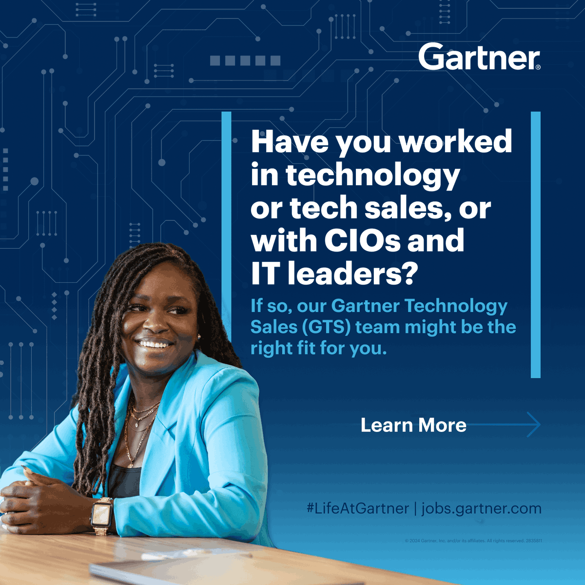 Are you ready to take the next step in your sales career? If you're someone who has worked in technology sales, you might be the perfect fit for our GTS team. Check out open roles today: gtnr.it/43ZpTWx #LifeAtGartner #Hiring #Sales