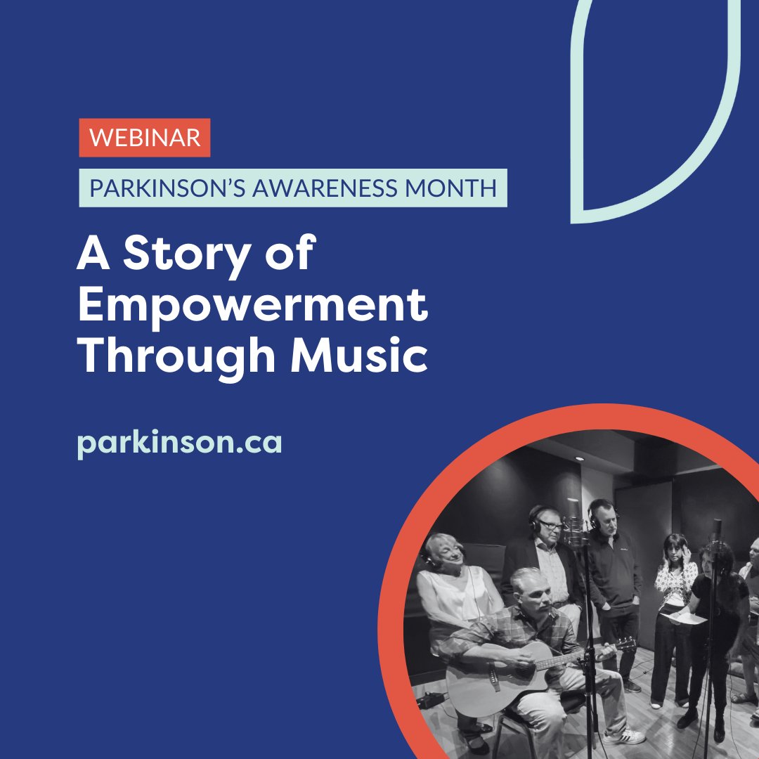 Get ready to dive deeper into the making of 'Slow Emotion,' a song that paints an intimate picture of living with #Parkinsons. Don't miss our live chat with Martha, Mark, and their special ensemble on Wednesday, April 17th at 11am ET! Register now: bit.ly/43G16GL