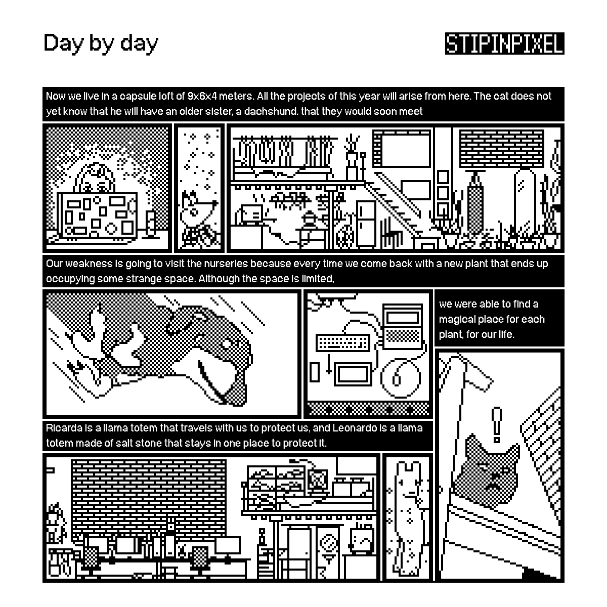 Sloth #23 - April 2024

Page 15 - Day by day - home sweet home

objkt.com/tokens/hicetnu…