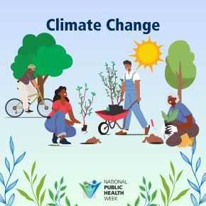 Today's @NPHW theme is #climatechange & its influence on health. Cheers to the many public health professionals tackling this critical issue. Learn about what NYAM is doing to build health systems resilience in the face of climate change: bit.ly/3PQhKhc @PublicHealth