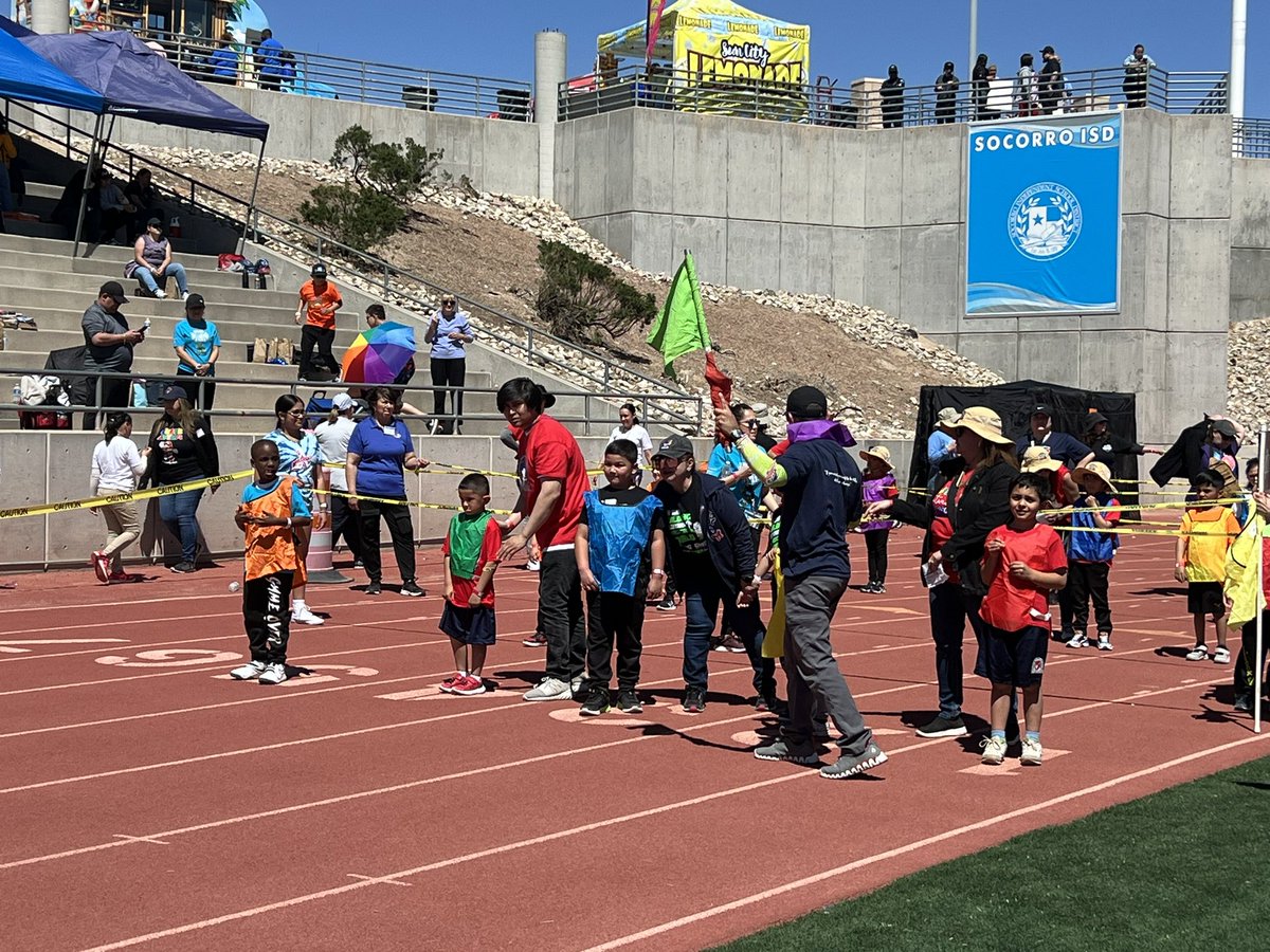 Spring Games happening now! Whoohoo! #TeamSISD #Yahoo #TicketToSuccess