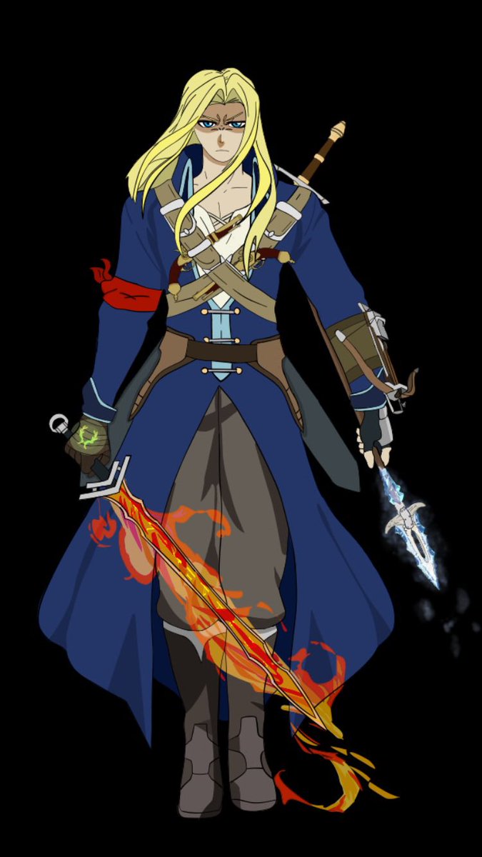 Finished up some character art for <a href="/DamonWilkinso11/">Damon Wilkinson</a> very happy with how it turned out

#5e #dnd5e #charcaterart