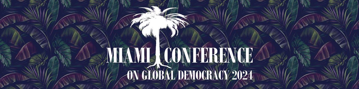 Save the date: On April 18, SIPA will be holding the Miami Conference on Global Democracy. More information here: buff.ly/3wIYvzd #FIU #FIUPIR #democracy #foreignaffairs #politicalscience #internationalrelations #politics