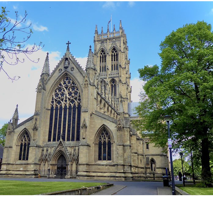 Just home after a short archive trip of South Yorkshire. Never been to Doncaster before - @DonMinster really is something isn’t it?