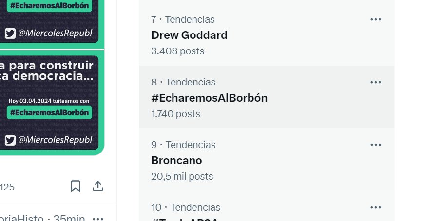 ¡Vamos con el hashtag #EcharemosAlBorbón, que llegue nuestra voz a todas partes!