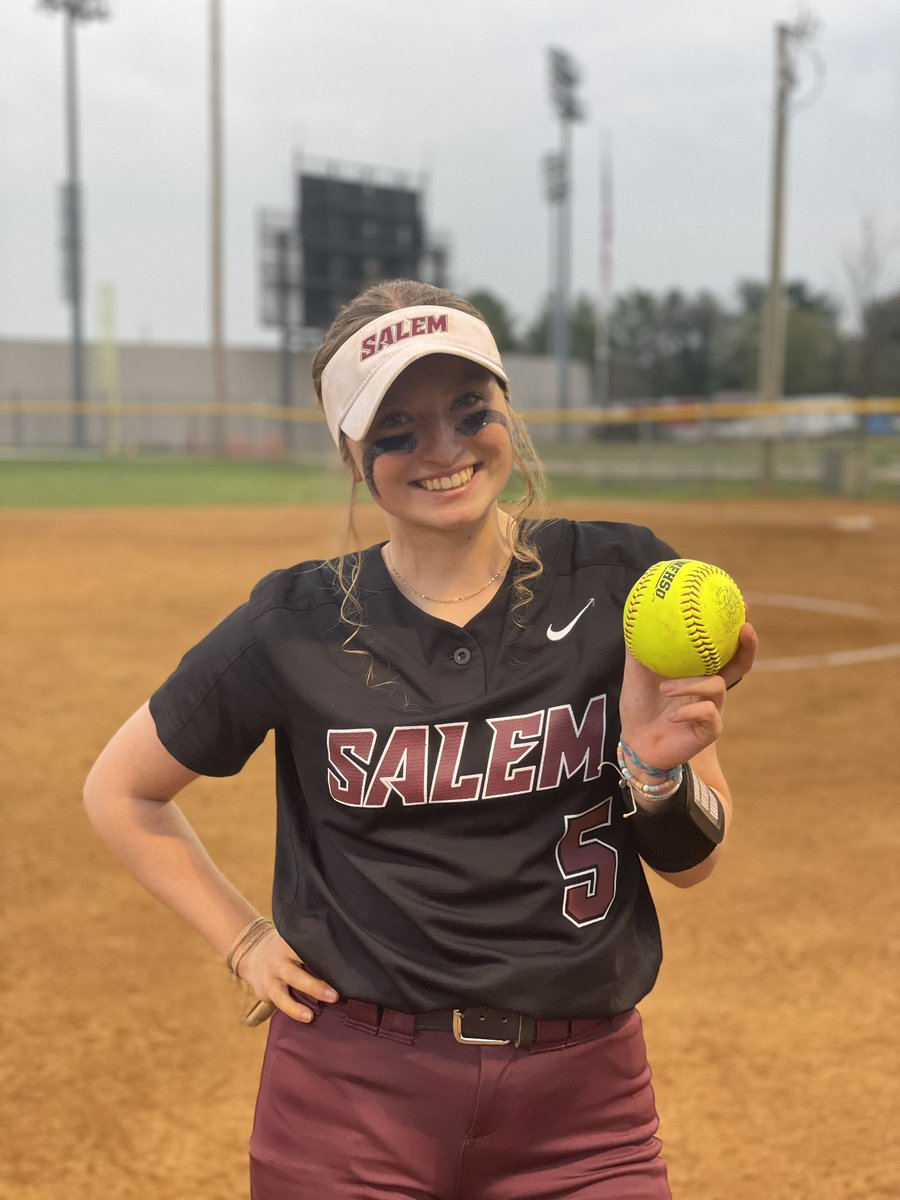 CaitWells2025's tweet photo. Game last night. Not the outcome we wanted. Been a long road to recovery and I’m blessed to say I hit my first OTF home run last night. God is good! Gotta get 1% better each day! @ElonSoftball @HollarShena @GWUSoftball @RoyalsSball @UNCGSoftball @HerdSB @UNCSoftball https://t.co/C7IVAmMmmu