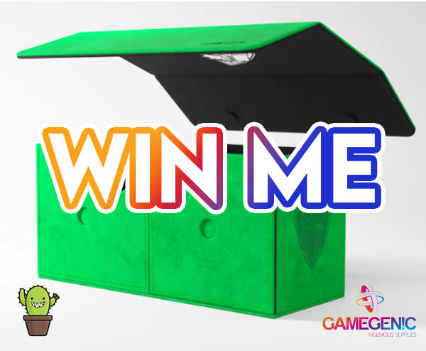 We're celebrating the release of the @gamegenic_ ACADEMIC 133+ XL by giving one away! If you want to win one, make sure you're following both us and Gamegenic, and RT this post to enter!

Also make sure you check out our review on this awesome deckbox! 👇

youtube.com/watch?v=-4_mn7…