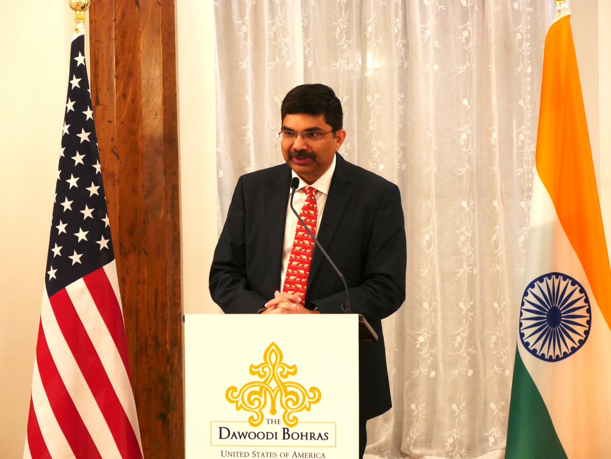 The #DawoodiBohra community in #Fremont was honored to host @CGISFO Consul General of India Dr. K. Srikar Reddy ji at Mohammedi Masjid during #Ramadan! The community greatly appreciated Dr. Reddy's sentiments during the Holy Month and looks forward to continued collaboration in…