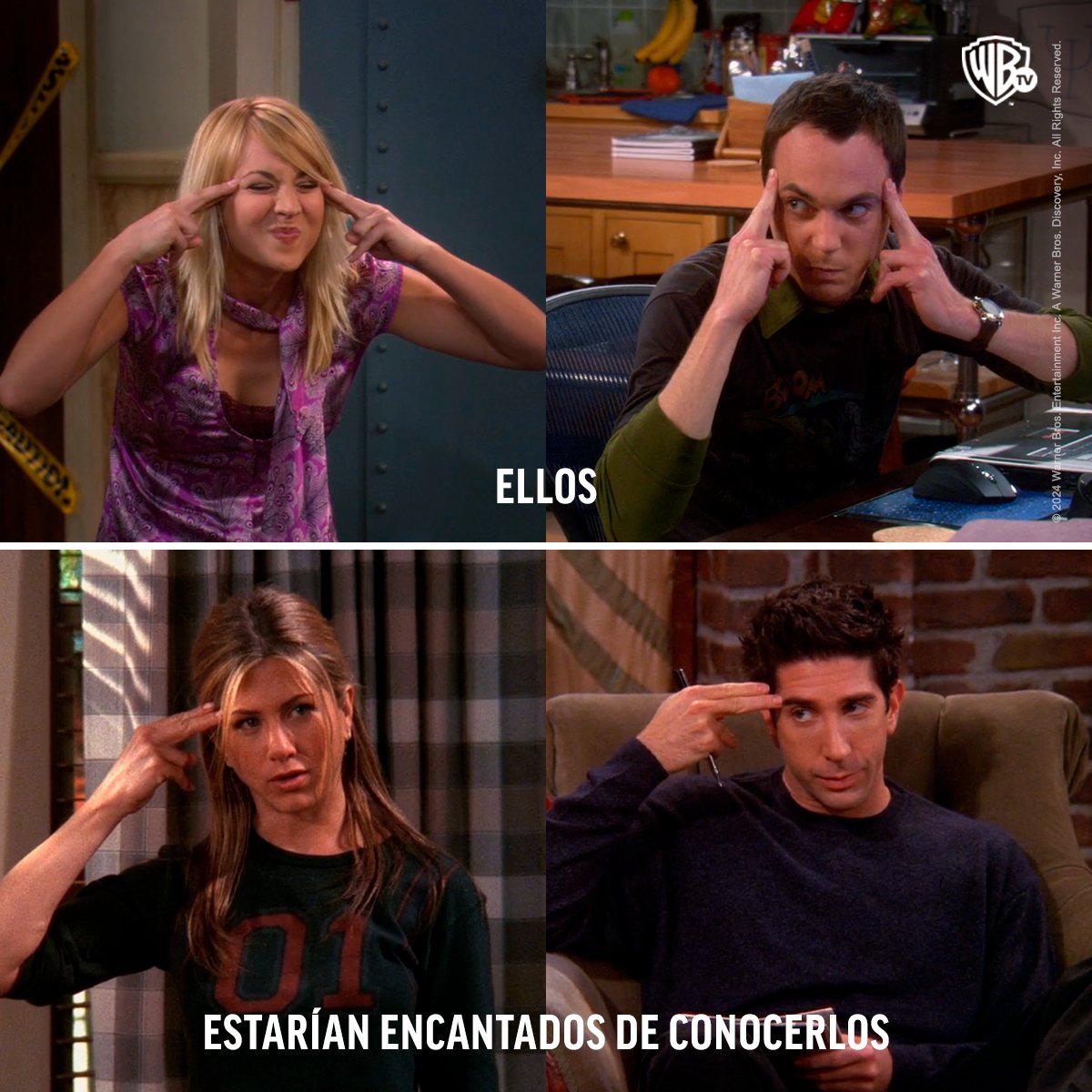 Penny y Rachel serían mejores amigas, y ¿Sheldon y Ross? 🤔 #Friends #TheBigBangTheory