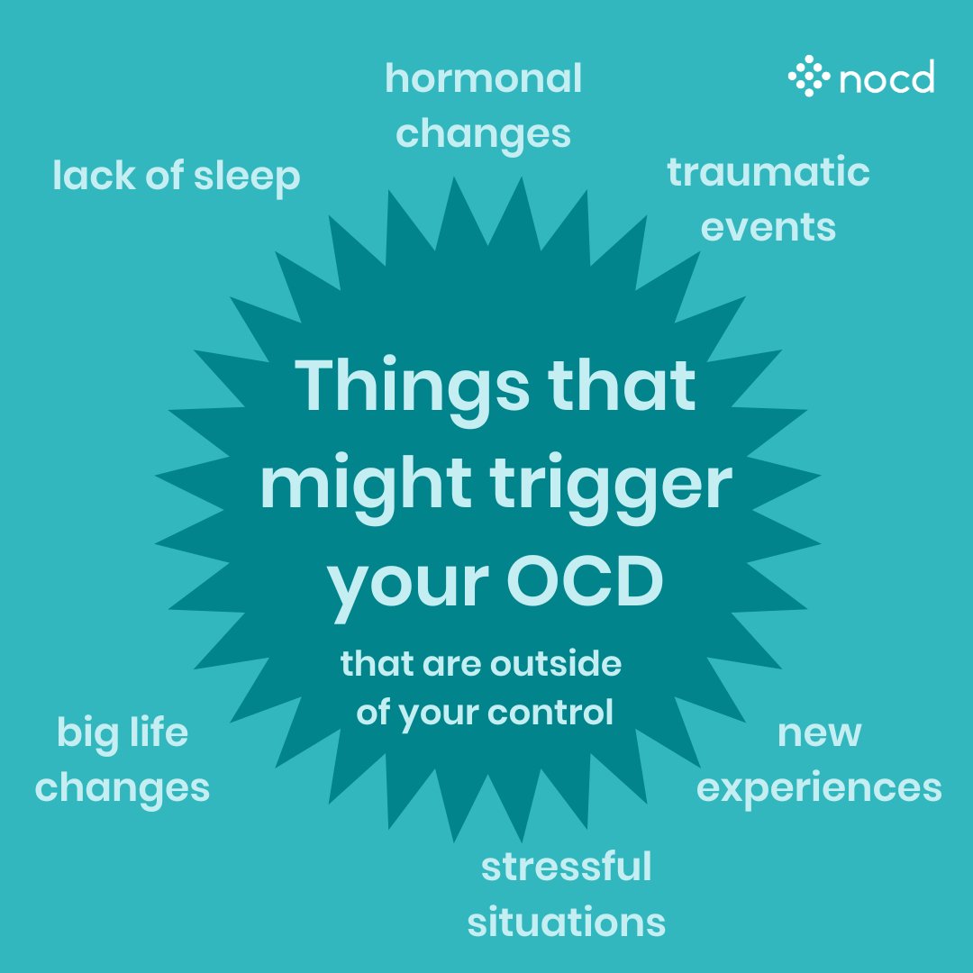 Factors outside of our control can impact our OCD. It’s important to not compulsively avoid these OCD triggers but instead to learn to deal with them and manage flare ups.