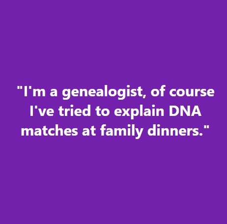 MyHeritage's tweet photo. Who else has tried explaining DNA matches at family dinners? 🙋♂️ If you've been there, you might just be a genealogy enthusiast! Share your stories with us! #Genealogy #DNAMatches #FamilyDinners https://t.co/7SFbpLO6ZH
