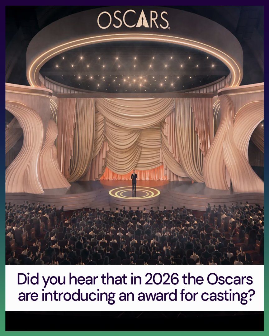 Casting director Debbie McWilliams commented “It’s about time, frankly. People haven’t really known what it is we do.”
Are there any other categories you think should be included in the future?

#casting #Oscars #audition #theatrenews #inclusive #castingdirector #roles #2026