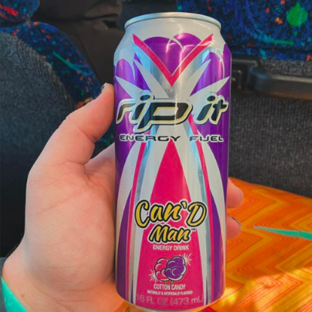 RIPITEnergyFuel's tweet image. Sweet with just the right amount of attitude. 📷 @satonicenergy #RipIt #EnergyFuel #candman