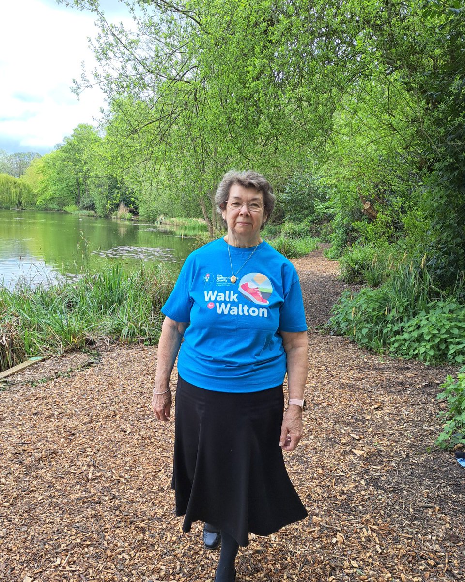 🚶🏻‍♀️Judith, who had a brain tumour removed at The Walton Centre, has just signed up for her third Walk for Walton! Read more about Judith here: orlo.uk/sLfpO