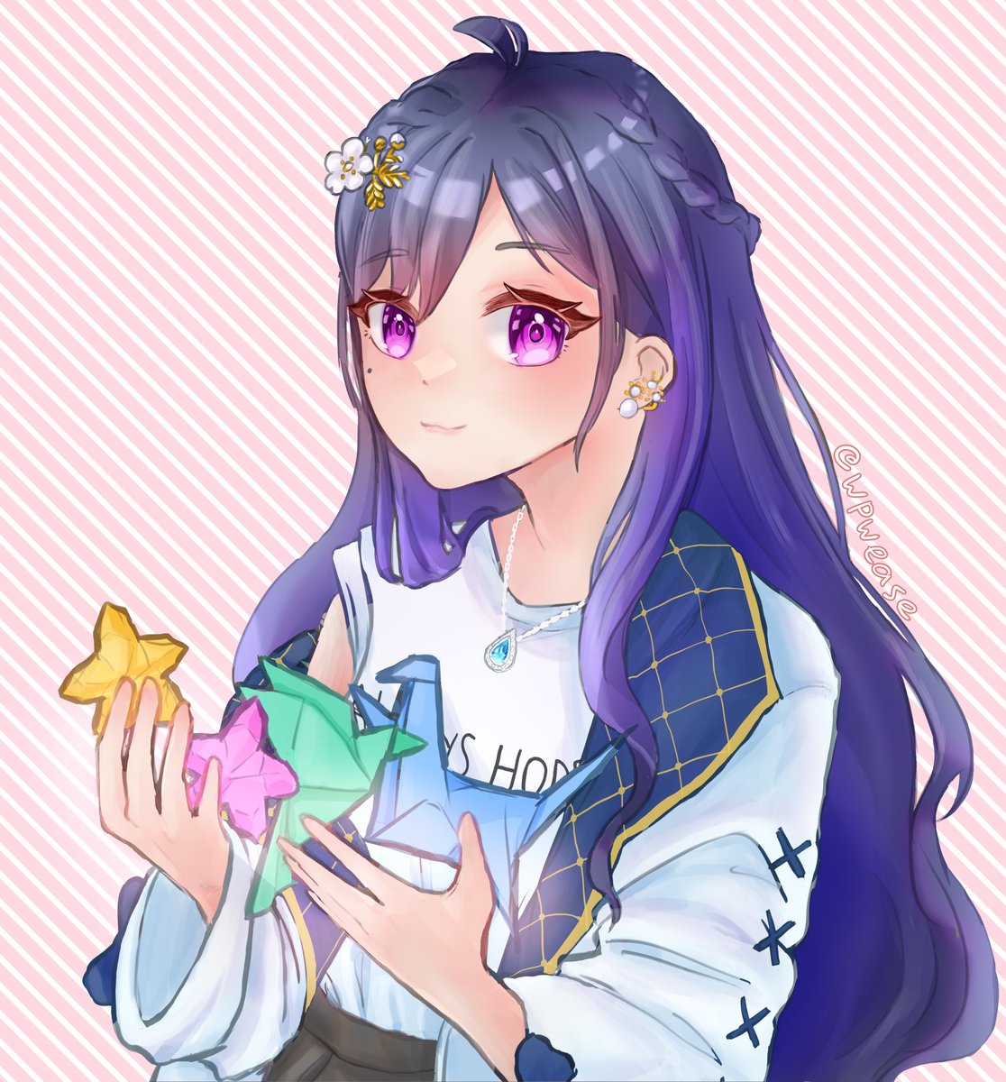 colored sketch raffle prize for <a href="/Oryu_theoreo/">Oryu - always hope (comms open)</a> !!! thank u for participating and letting me draw her 💛

#digitalart #art #ArtistOnTwitter #rkgk #sketch