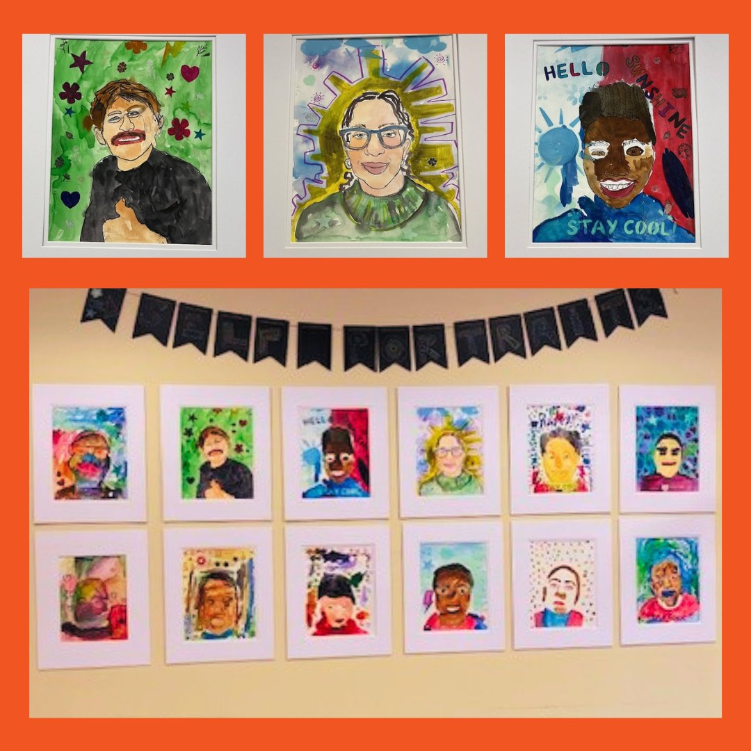 WJCS Taft Center partnered w/ @ArtsWestchester & @Jawonio in an uplifting mural project, “Faces of Our Community” for participants in Program Without Walls. Our artists made many portraits during the 10-week session and were able to take some home. A wonderful experience for all!