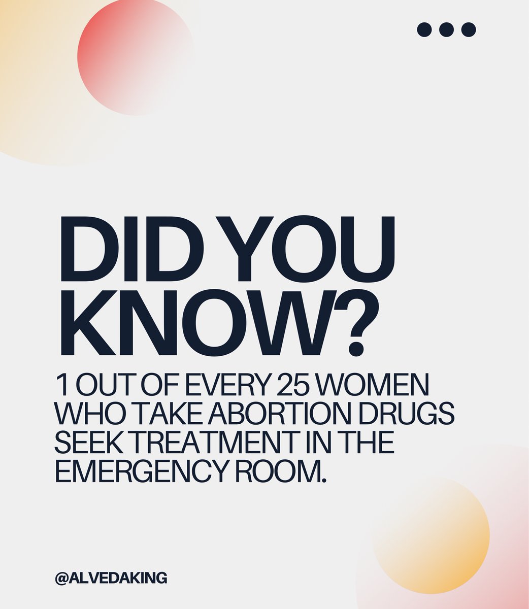 Mothers have the right to know the dangers of Mifepristone. #WomensHealthMatters