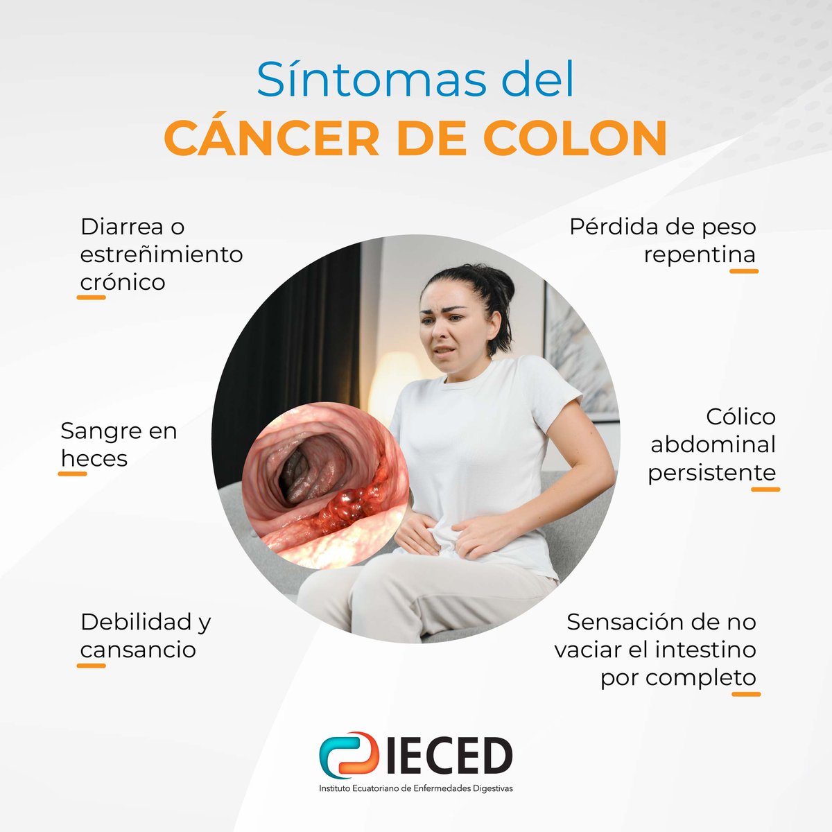 IECED's tweet photo. El cáncer de colon es una enfermedad que si es detectada a tiempo puede ser tratable y curable

Muchas personas con NO experimentan #síntomas en las primeras etapas

Prevén el cáncer de colon con nuestro paquete preventivo de $50

Escríbenos: 
https://t.co/g8jDtdFWKX https://t.co/TTwqPaUpcm