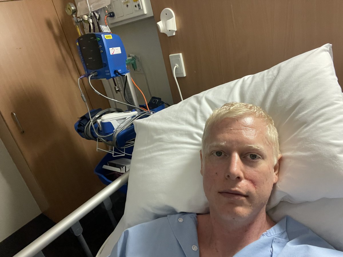 Back in hospital for hernia surgery. Hurts like hell. I will likely have to get more cancer surgeries done (hopefully no more on my face 🤞). The shittiest part is that I cant take time off work while this is going on because the piece of shit Billy Mitchell is suing me for…
