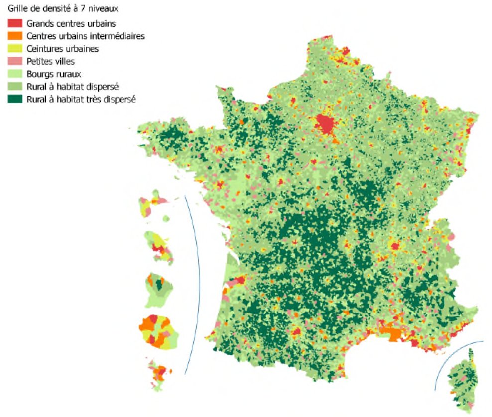 La grille communale de densité : un nouveau zonage d'étude proposé par l'INSEE