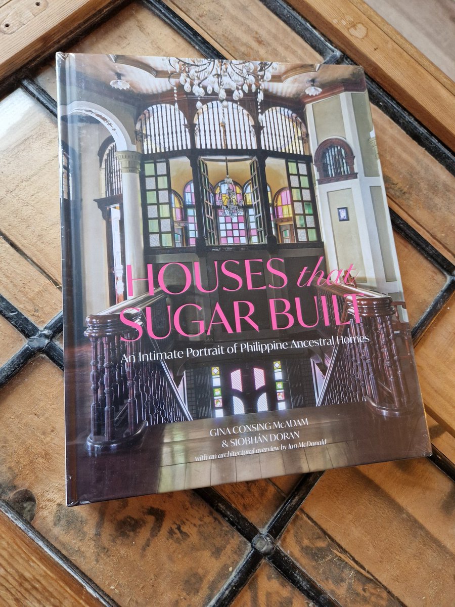 And it's arrived! Thank you so much, @GinaMcAdam, I'm looking forward to reading this! #HousesthatSugarBuilt