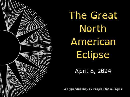 Prepare for the #SolarEclipse2024 on April 8 with this #HyperDoc lesson. Remix it now at hubs.la/Q02rCNlJ0