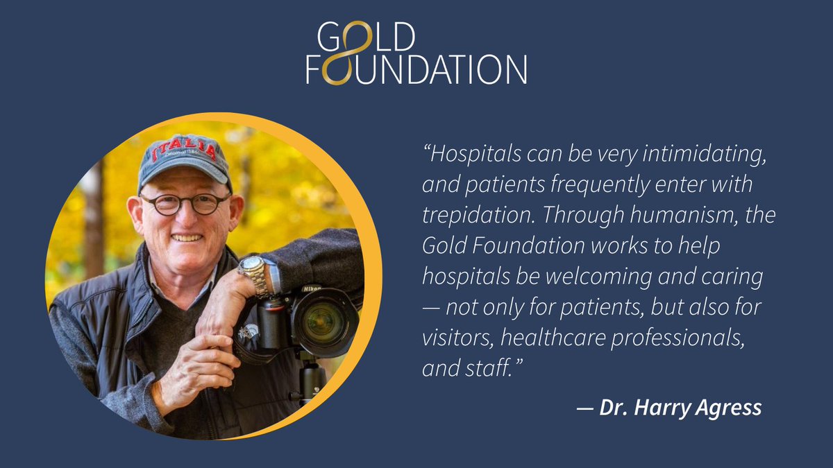 Everyone has a story…we want to hear yours. Why do you support humanism in healthcare? Donate today and tell us your 'why.' 💛 gold-foundation.org/get-involved/d… #humanisminhealthcare