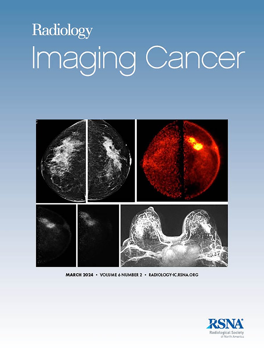 The March issue of Radiology: Imaging Cancer is now online! bit.ly/3TBnX1C #CancerImaging @RadIC_Editor