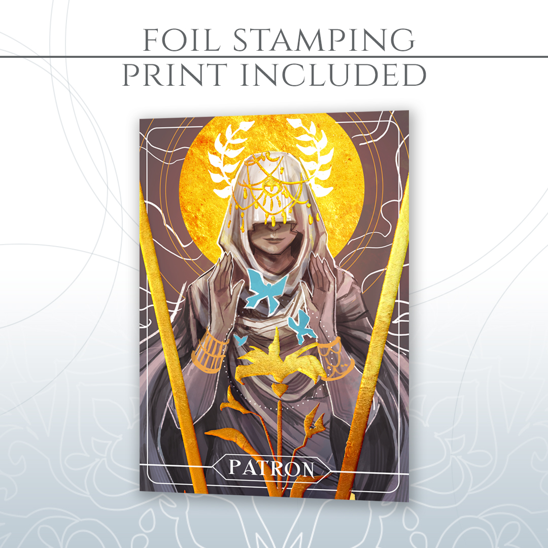 Esther_Sanz's tweet photo. ULTIMAS HORAS para llevarte los extras del mecenazgo.
--
LAST HOURS to get the crowdfunding extras.
LINK IN BIO
#rpg #cards #rol #deck #dd5 #art #fantasy #scifi #design #character #rolegame #dungeonsanddragons #collection #magic https://t.co/PIQmqGjHl5