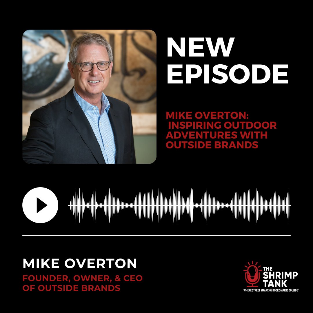 Mike Overton is the founder, owner, and CEO of Outside Brands. Mike has been a business owner in the Hilton Head community since 1979. Check out his episode today! youtube.com/watch?v=mrQZV5… #shrimptank #theshrimptank #entrepreneur #business #businessowner
