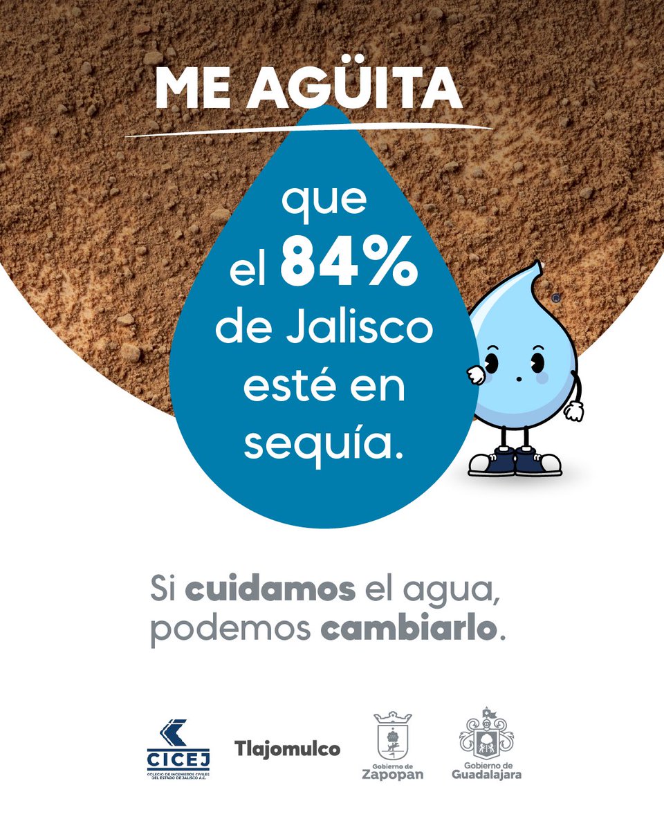 Los invito a que nos sumemos a este esfuerzo 💪 y que nos ayuden a cuidar de este recurso natural fundamental que es el agua 💧 . Aún estamos a tiempo para adoptar nuevos hábitos de consumo y consolidar una cultura de uso y consumo responsable a favor de todas y todos. 🚿