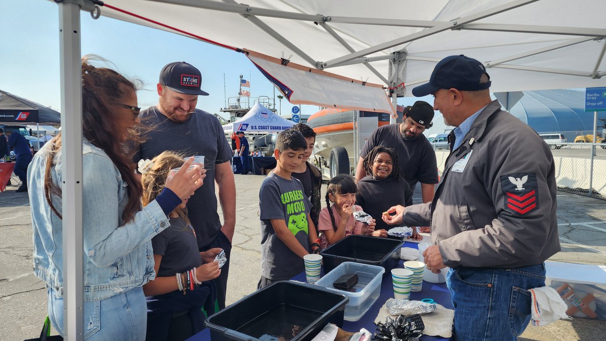 Come hang out with our education team at the City of LA STEM + Maker Faire Sat, April 6th from 9-6 at LA State Historic Park.

We'll have hands on activities for kids and BOGO general admission tickets for #BattleshipIOWA Museum.

For more info, go here: losangeles.makerfaire.com