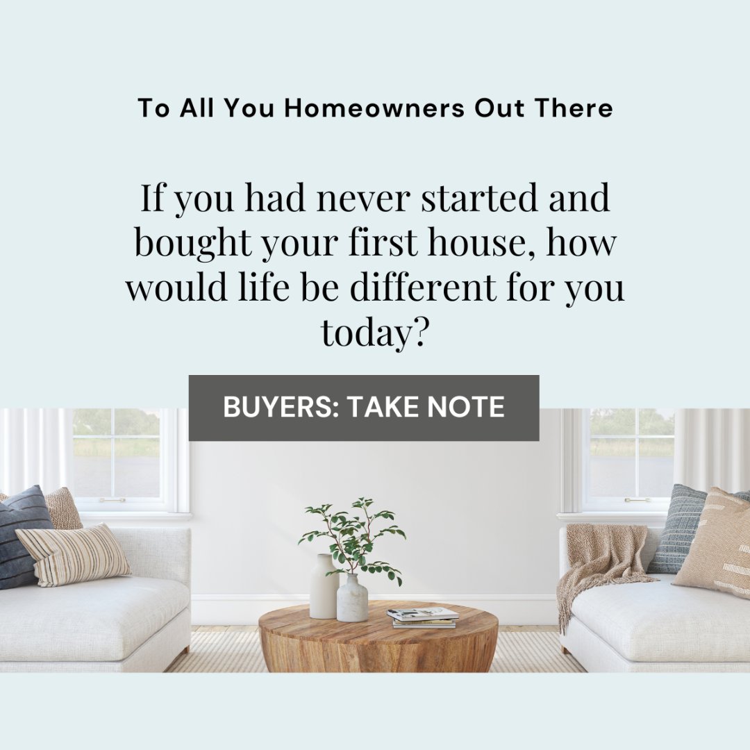 Homeowners, ever wonder how different life would be if you hadn't bought your first house? Let's hear your 'what ifs!'

#homebuying #firsthome #whatif #homeownerstories #startnow #sherriricerealtor, #mcleanrealtor, #mcleanrealestateagent, #mcleanrealestate, #listingagent,