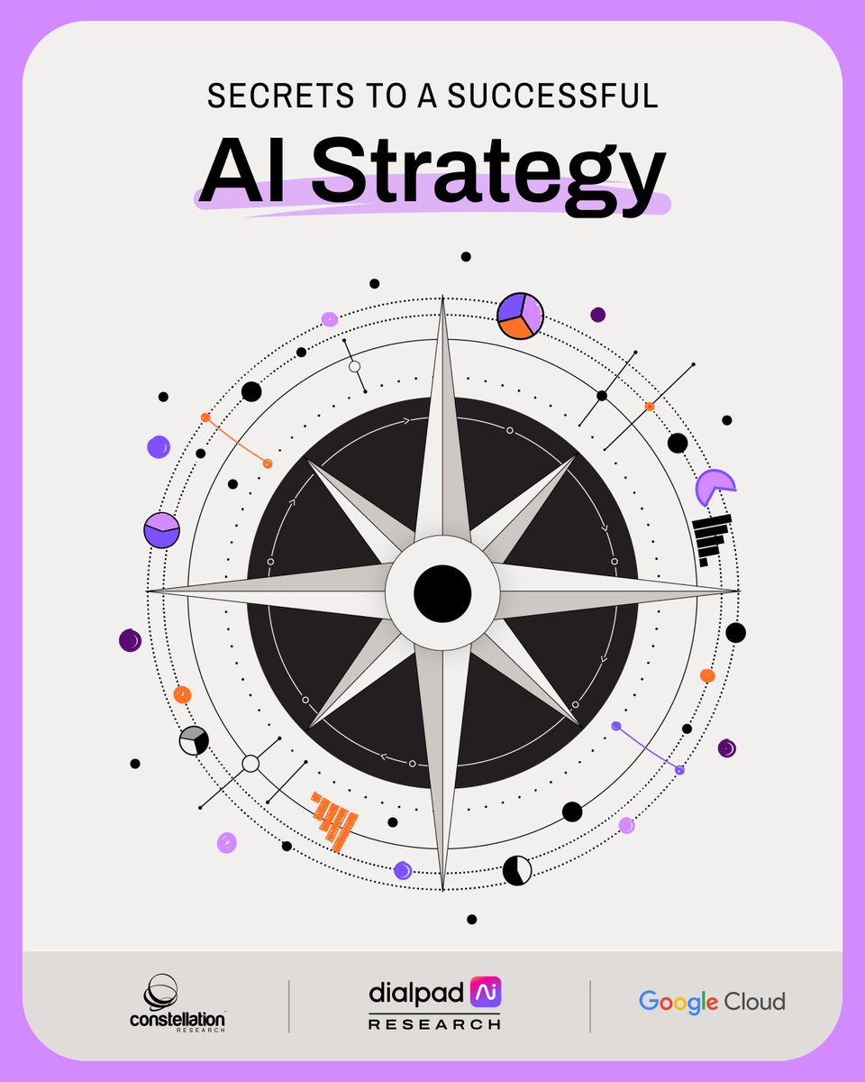 🎆 Attention leaders! At @Dialpad we've gathered the insights of more than 1,000+ C-Suite executives, in collaboration with @googlecloud and @constellationr, to unveil the secrets to a successful AI strategy. Ready to discover the key findings? 👉 bit.ly/4ajMqQ5