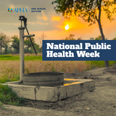 APHA One Health tweet media