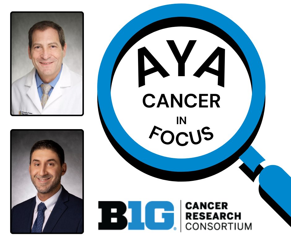 We are excited to announce the release of our new podcast, “Adolescent and Young Adult Cancer in Focus.” In the first episode, Dr. David Dickens and Dr. Michael Roth share insights on adolescent and young adult (AYA) cancer research and survivorship. bigtencrc.org/podcast-aya-ca…