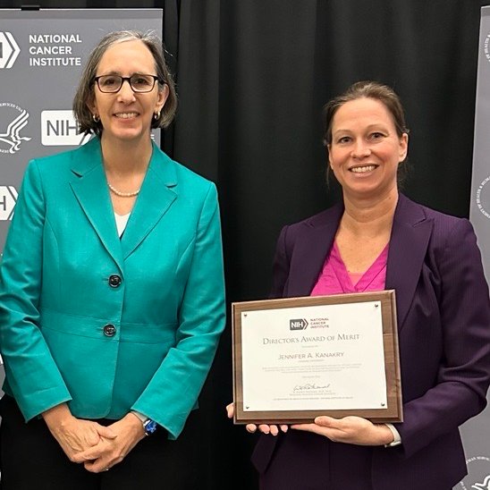 A hearty congratulations to our hard-working #NIHHemeOncFellowship director, Dr. @jenkanakry, who earned an @theNCI Director’s Award today for recruitment efforts to attract #diverse, talented fellows & train them to become productive and successful #physicianresearchers!