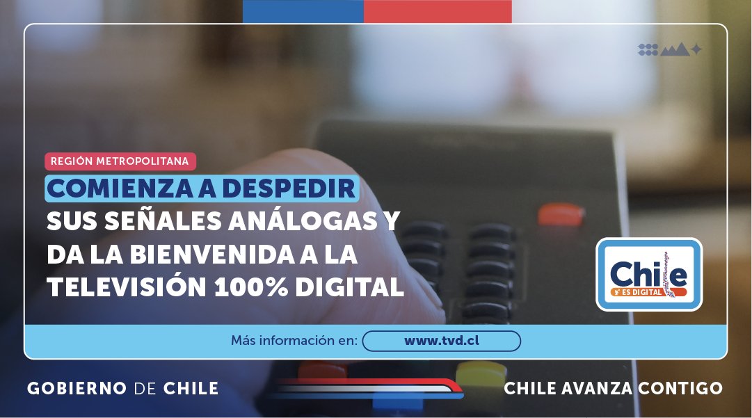 SeremiTT Región Metropolitana De Santiago tweet media