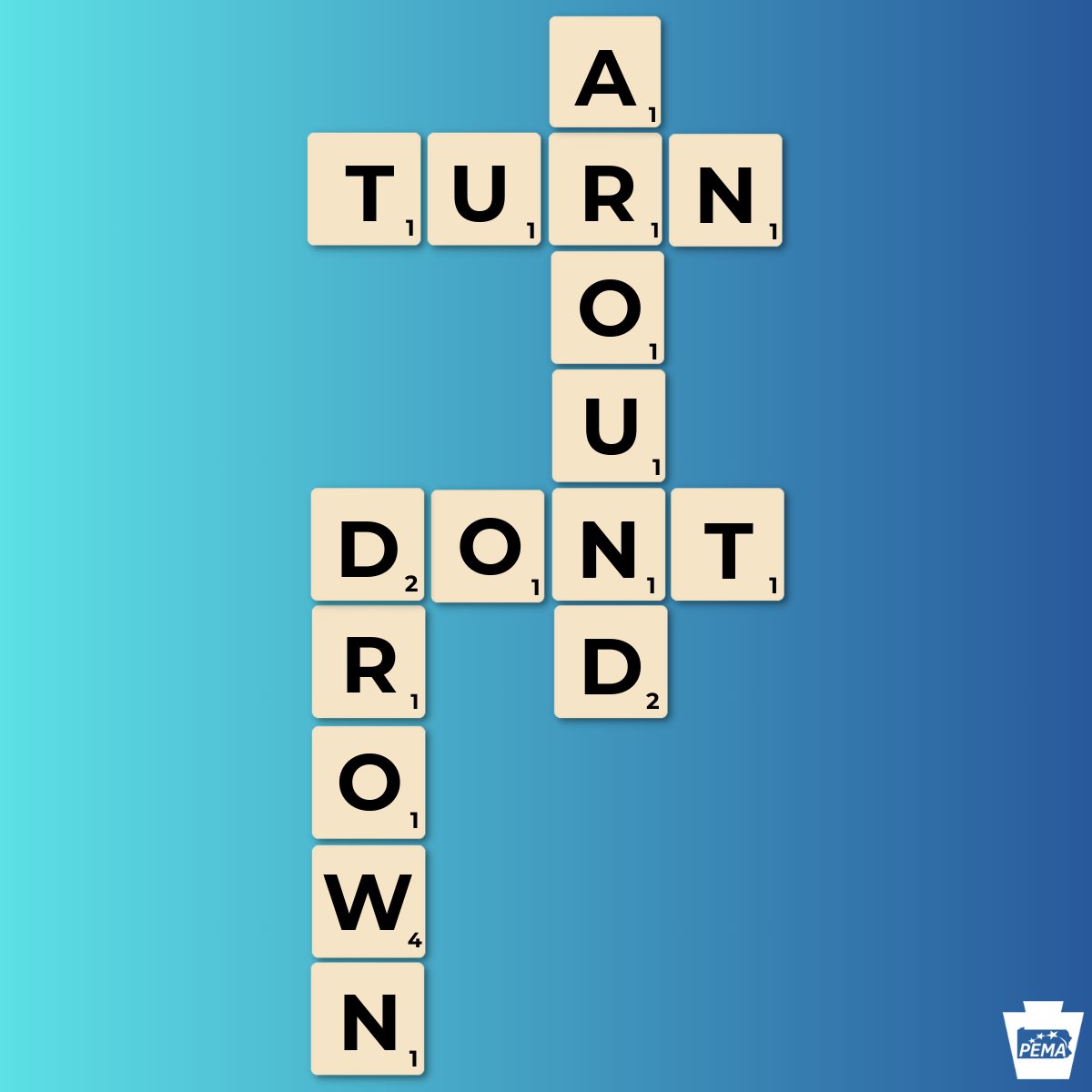 You don't have to scrabble for flood safety info — you have us! 🌧 6 inches of flood water can stall a car. Turn around, don't drown. 👀Follow trusted local news and weather stations for alerts. ❌ Consider canceling travel plans during a flash flood watch. #ScrabbleDay