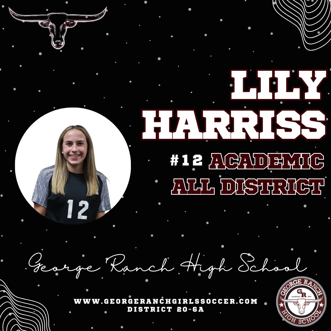 🔥 LILY HARRISS #12 🔥 Honorable Mention and Academic All District District 20-6A @CoachADutch @pinkpatterson #WeAreGR #ohoh #oneherdoneheartbeat