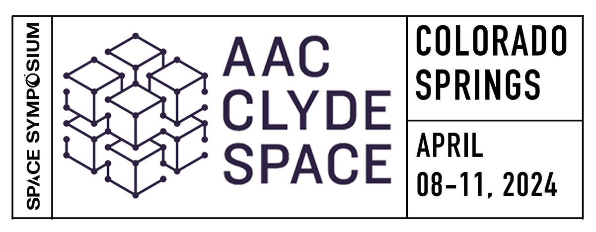 Just one more week until @SpaceFoundation 39th Space Symposium in #ColoradoSprings! Come by booth 428 to meet members of the team. #SpaceIsAwesome