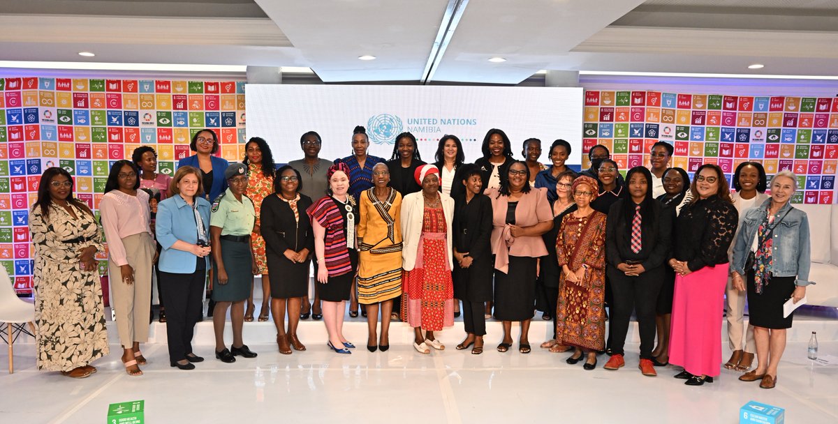 UNNamibia hosted the “We the Women” Intergenerational Dialogue creating a platform for women to have a lively discussion on fears, hopes, and solutions for a brighter future. Read more: [ bit.ly/43ME94s ]