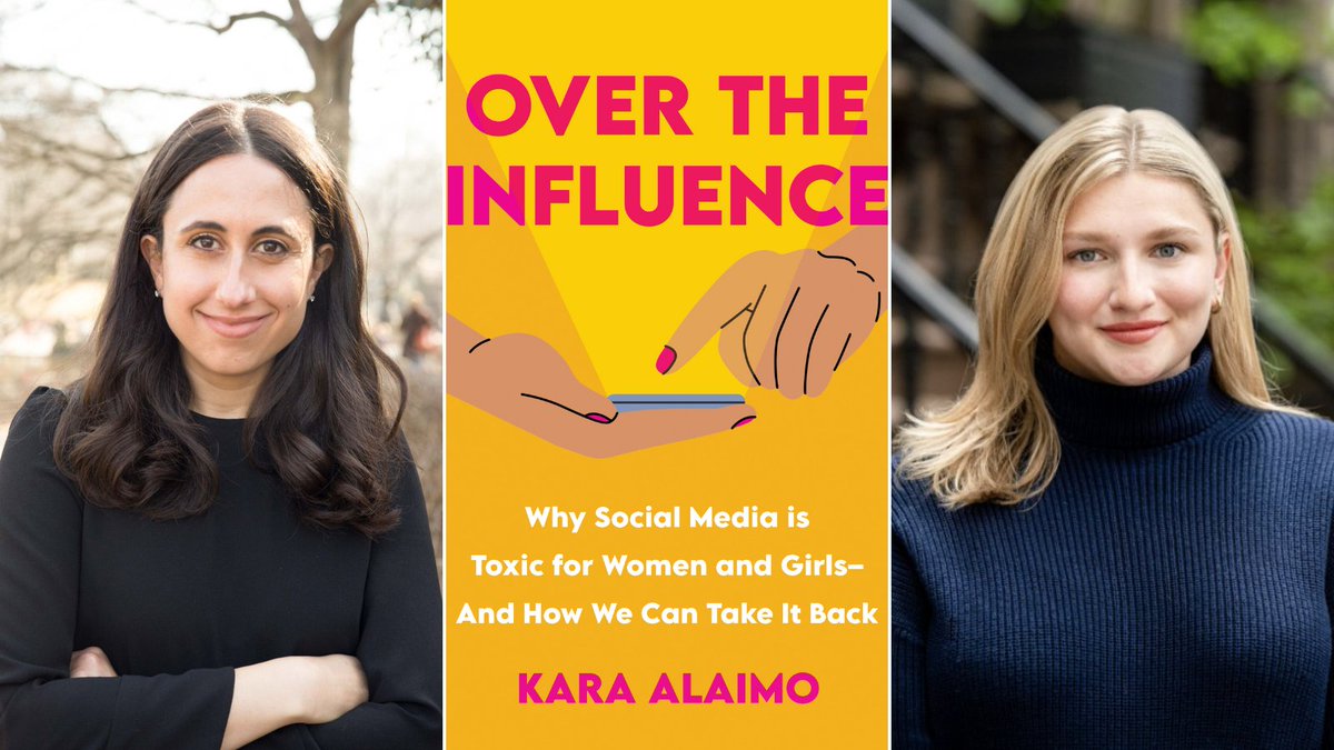 Coming 4/17 at 6:30p! Join us for 'Women & Social Media' feat. alumna @karaalaimo discussing her new book - about the toxic effect of SM on women & girls - with @4evrmalone of @nytimes. Reserve for in-person or online: gc.cuny.edu/events/women-a… Presented w/@GCCenterWomen