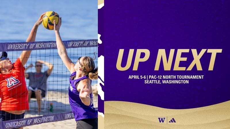 Beach Volleyball is back in Seattle! April 5th and 6th at Alki Beach Washington Huskies buff.ly/49oQcX3