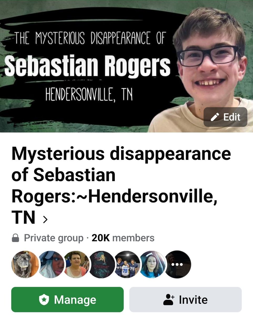 I help run a 20,000 member Sebastian Rogers FB Group that gives current up-to-date information on the case. All are welcome to join! m.facebook.com/groups/6840014…