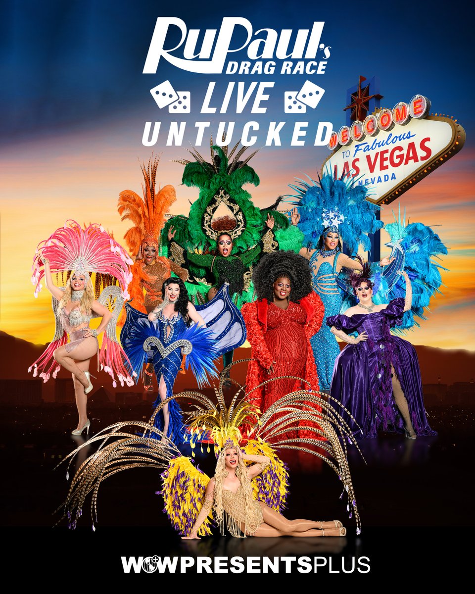 Who’s ready for the purple reign? 🇬🇧👑 Go behind-the-scenes with #DragRaceUK champion @ShadyLawrence and her #DragRaceVegas sisters as they heat up the Las Vegas Strip! 👠 RuPaul’s Drag Race Live Untucked premieres April 17 on @wowpresentsplus worldwide: bit.ly/3Qpk4v3