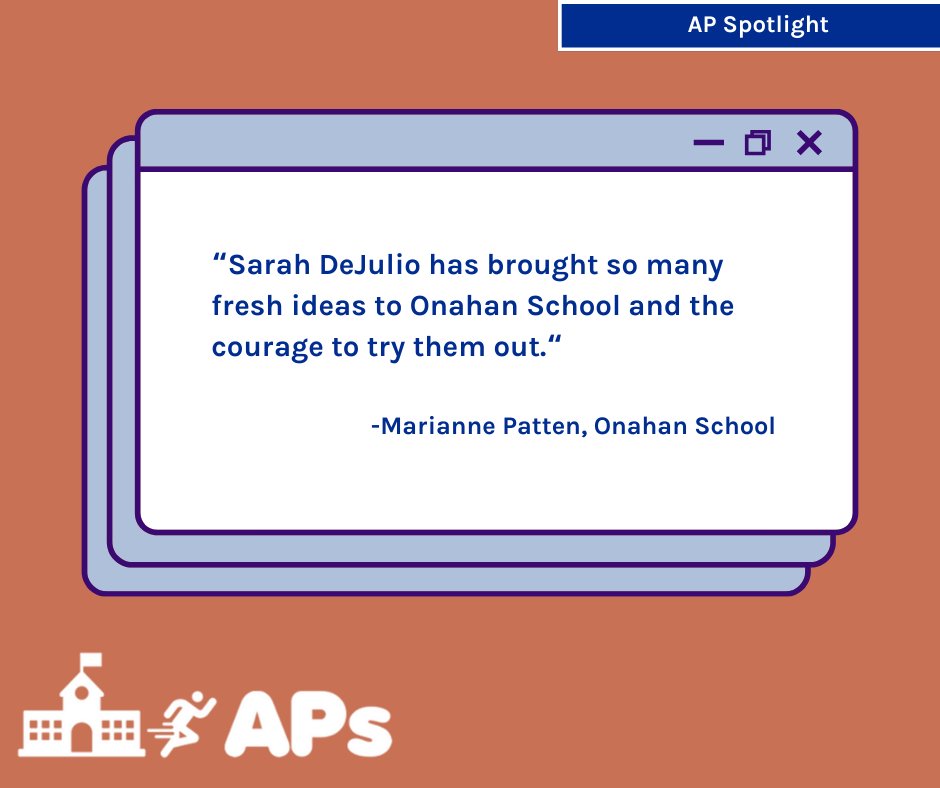 TheFundChicago's tweet image. Happy Assistant Principal Appreciation Week. It&apos;s time to spotlight AP Sarah DeJulio! Want to honor your favorite AP? Fill out the form below. #CPSrunsonAPs #APpreciationWeek

bit.ly/43L8osU